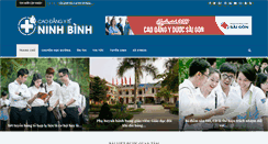 Desktop Screenshot of cdyteninhbinh.vn