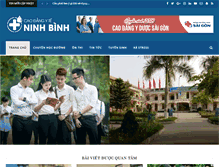 Tablet Screenshot of cdyteninhbinh.vn